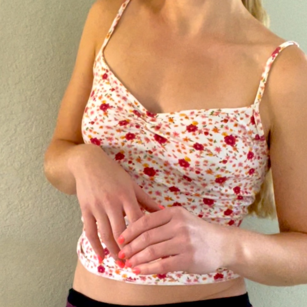 COPY - Flower spaghetti strap